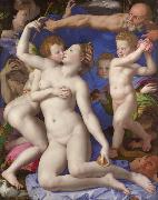 Agnolo Bronzino An Allegory (mk08) oil on canvas